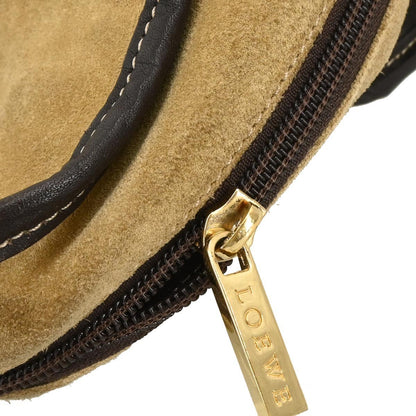 Loewe Amazona Bag Suede, BEIGE, SUEDE, Handbag