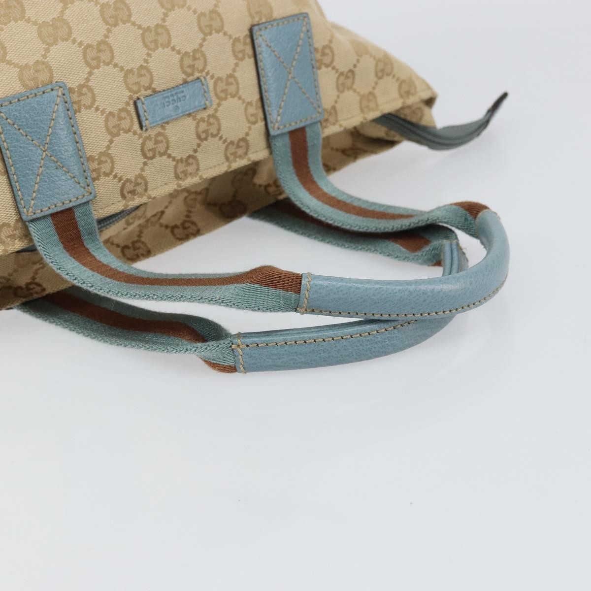 Gucci Web Zip Tote GG Canvas, BEIGE, CANVAS, Tote bag