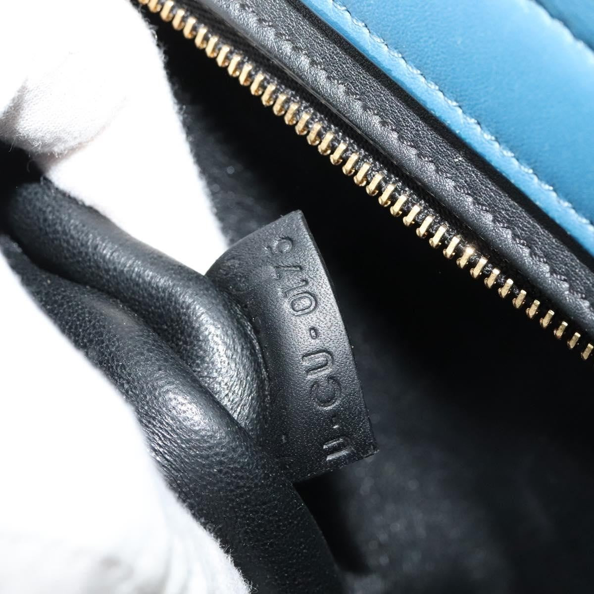 Celine Trapeze Bag Leather, BLUE, LEATHER, Handbag