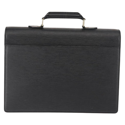 Louis Vuitton Serviette Conseiller Briefcase Epi Leather, BLACK, LEATHER, Briefcase