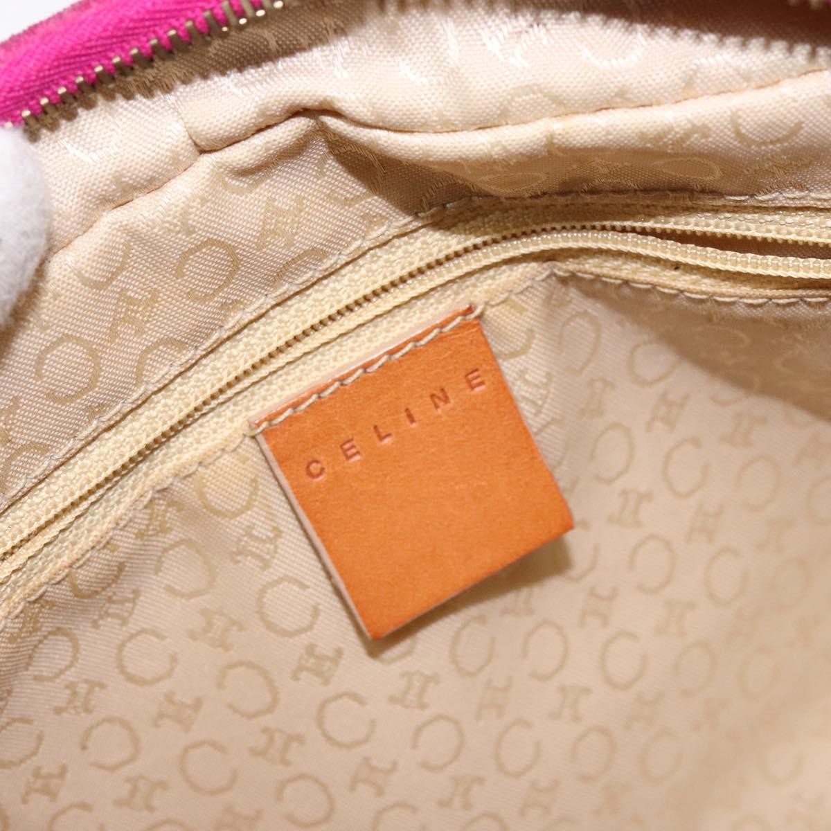 Celine Vintage Macadam Handbag C Macadam Suede, PURPLE, SUEDE, Handbag