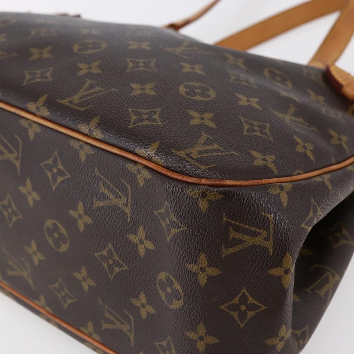 Louis Vuitton Batignolles Handbag Monogram Canvas, BROWN, CANVAS, Tote bag