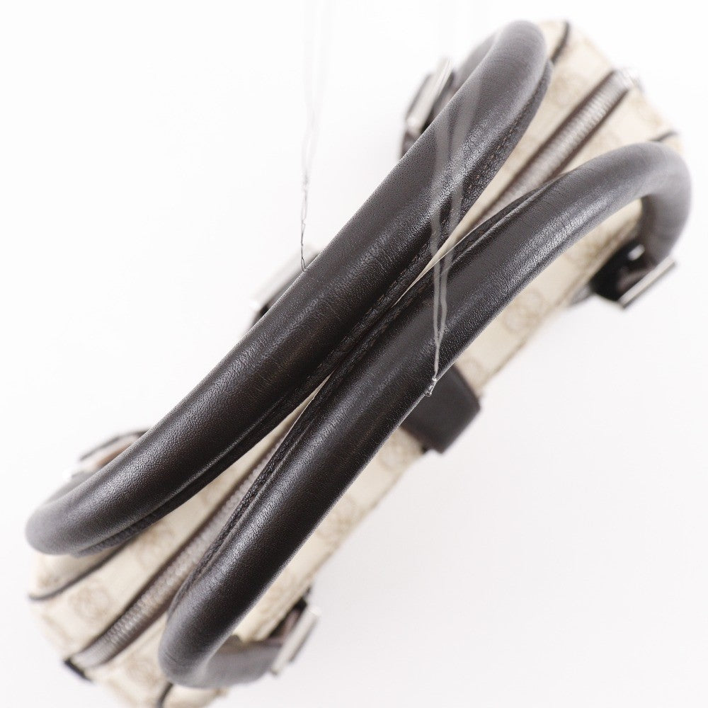 Loewe Vintage Anagram Handbag Canvas with Leather, BEIGE, CANVAS, Tote bag