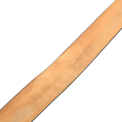 Louis Vuitton Travelling Requisites Belt Leather, BLACK, LEATHER, Belts