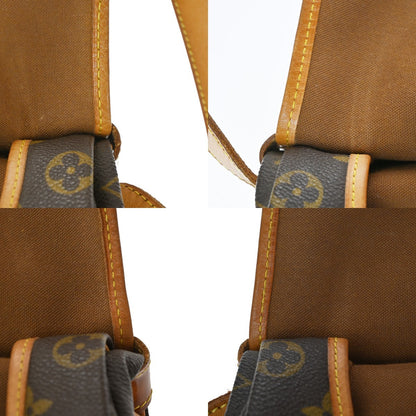 Louis Vuitton Saumur Handbag Monogram Canvas, Brown, Canvas, Shoulder Bag