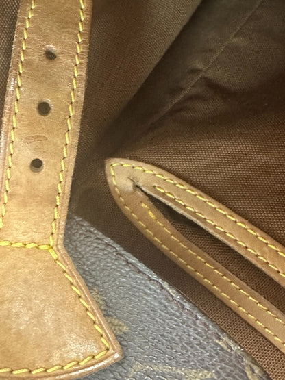 Louis Vuitton Montsouris Backpack Monogram Canvas, BROWN, LEATHER, Backpack