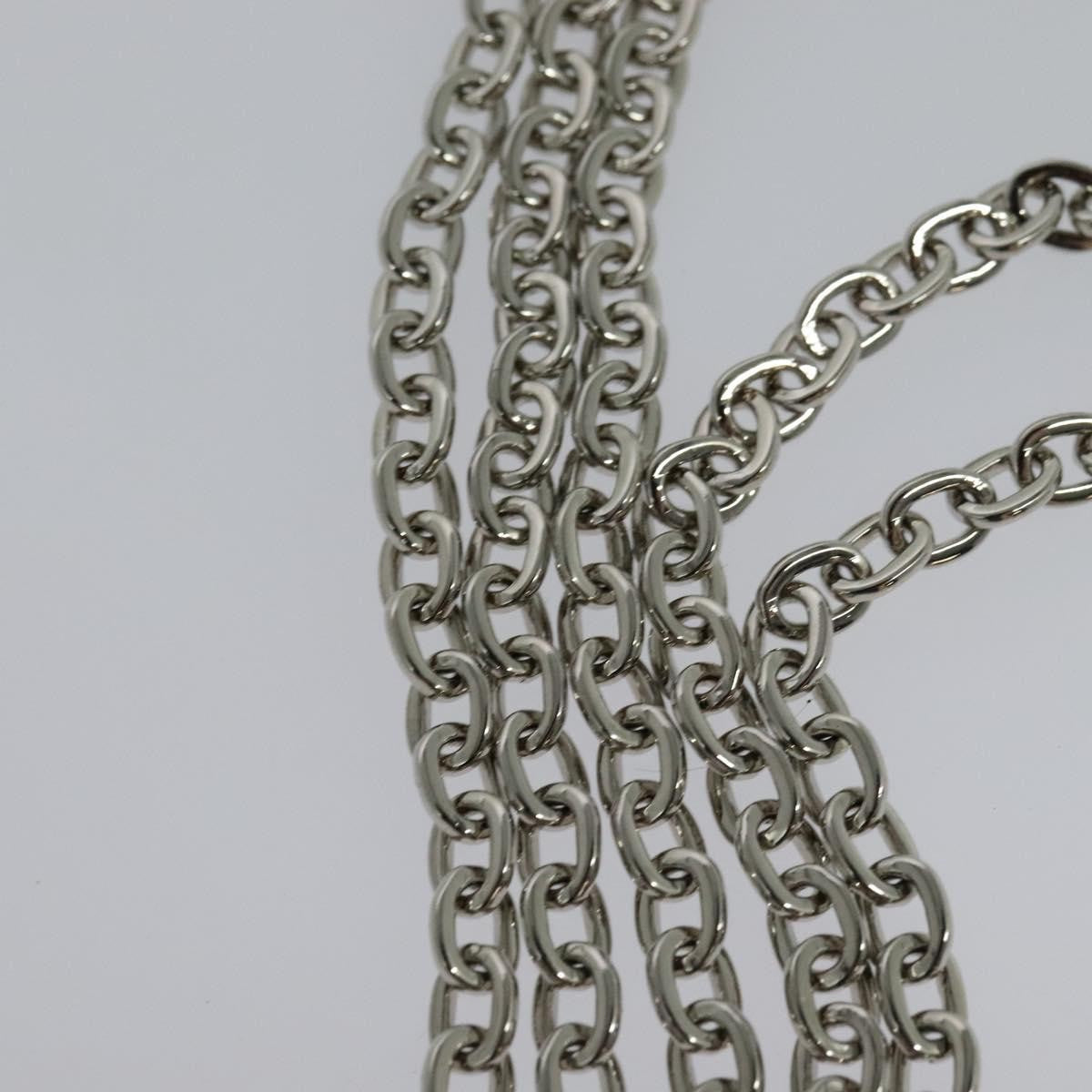 Miu Miu Madras Chain Clutch Matelasse Leather with Glitter, BLUE, LEATHER, Shoulder bag