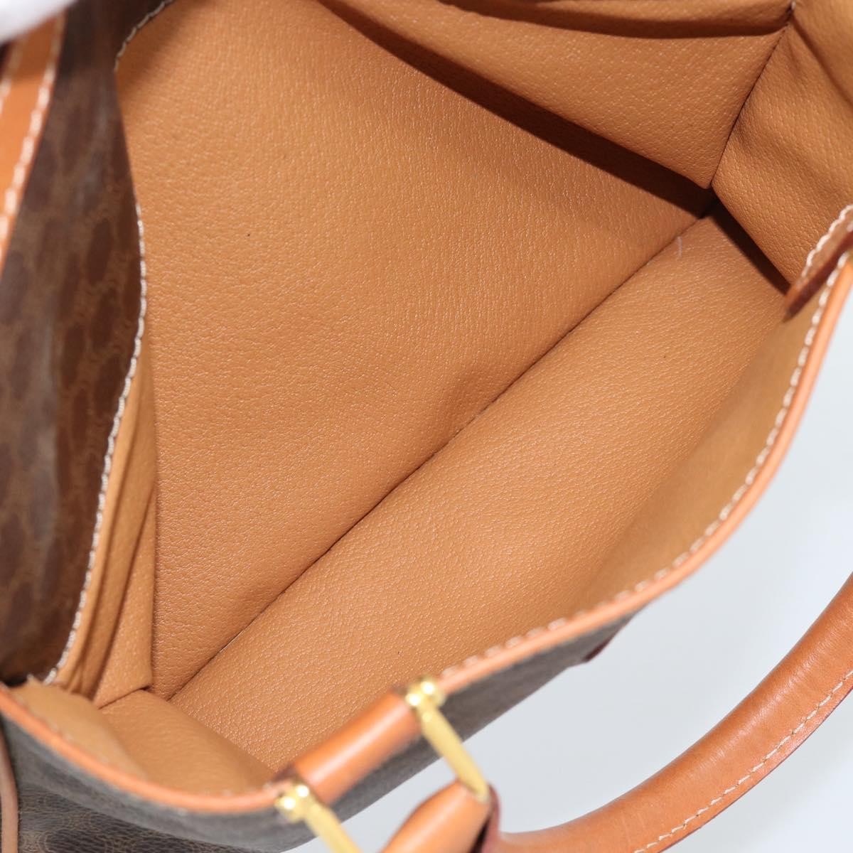 Celine Vintage Macadam Boston bag Canvas, Brown, Canvas, Handbag