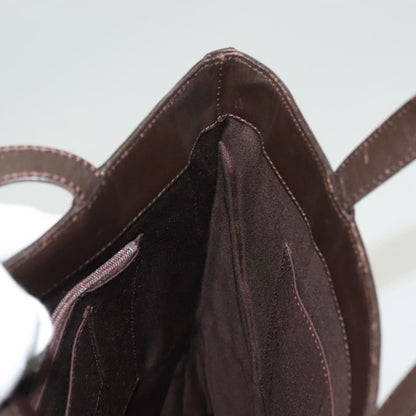 Burberry Vintage Handbag Leather, BROWN, LEATHER, Handbag