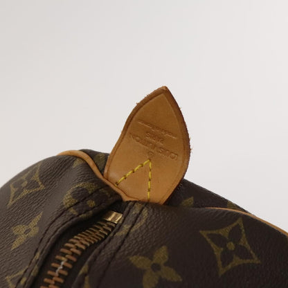 Louis Vuitton Keepall Bag Monogram Canvas, BROWN, CANVAS, Travel bag