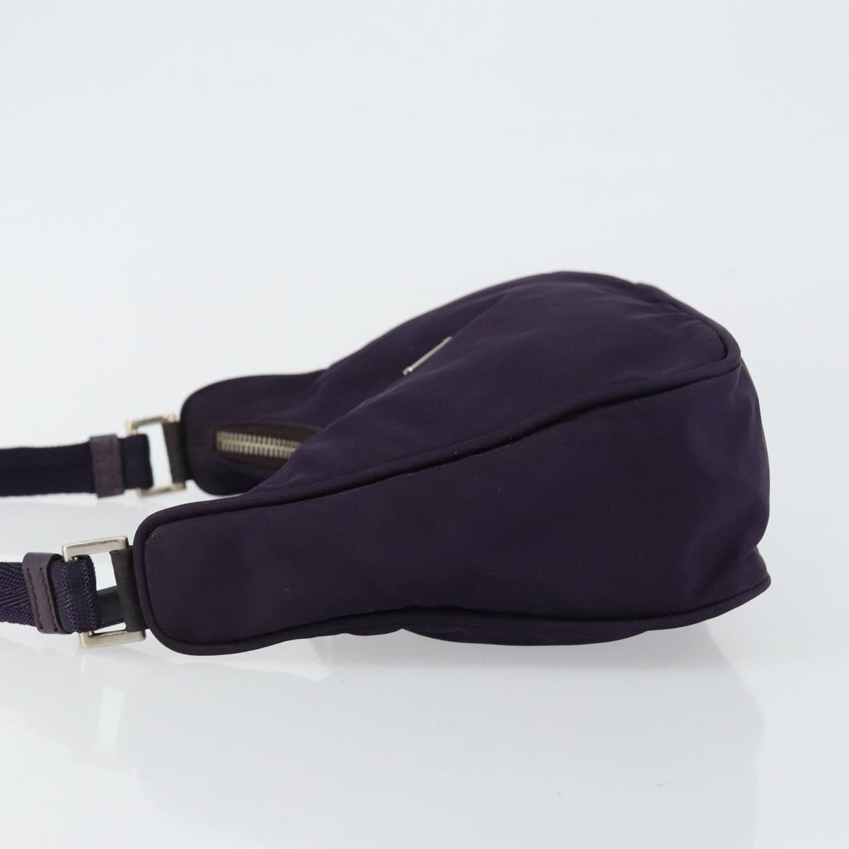 Prada Hobo Tessuto, PURPLE, NYLON, Shoulder bag