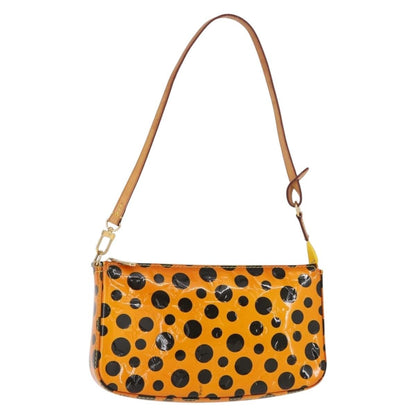 Louis Vuitton Pochette Accessoires NM Kusama Infinity Dots Monogram Vernis, YELLOW, PATENT_LEATHER, Clutche & pouche
