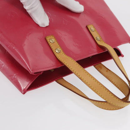 Louis Vuitton Reade Handbag Monogram Vernis, PINK, PATENT_LEATHER, Handbag