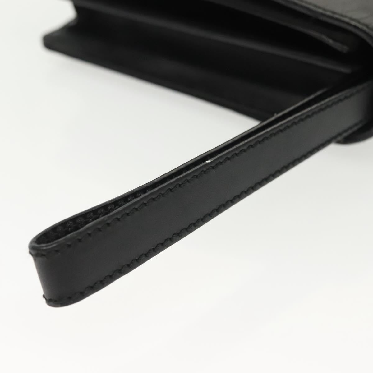 Gucci Pochette Nylon, BLACK, NYLON, Clutche & pouche