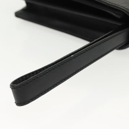 Gucci Pochette Nylon, BLACK, NYLON, Clutche & pouche