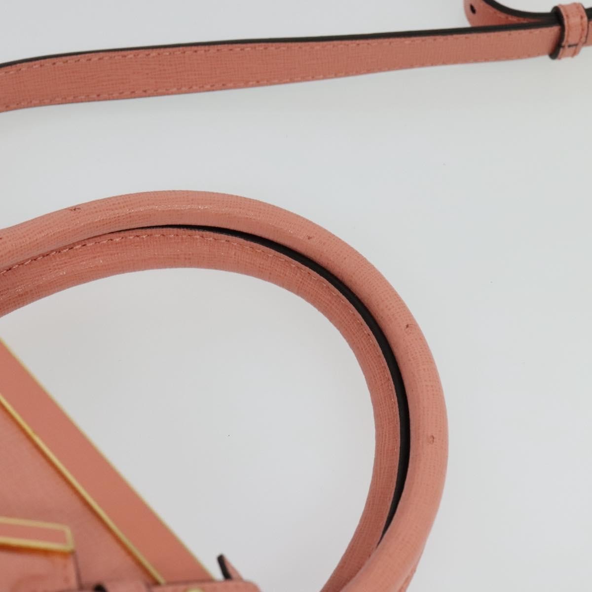 Fendi 2Jours Bag Leather, PINK, LEATHER, Handbag