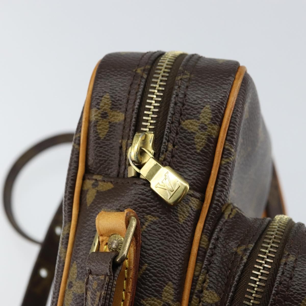 Louis Vuitton Amazone Bag Monogram Canvas, BROWN, CANVAS, Clutche & pouche