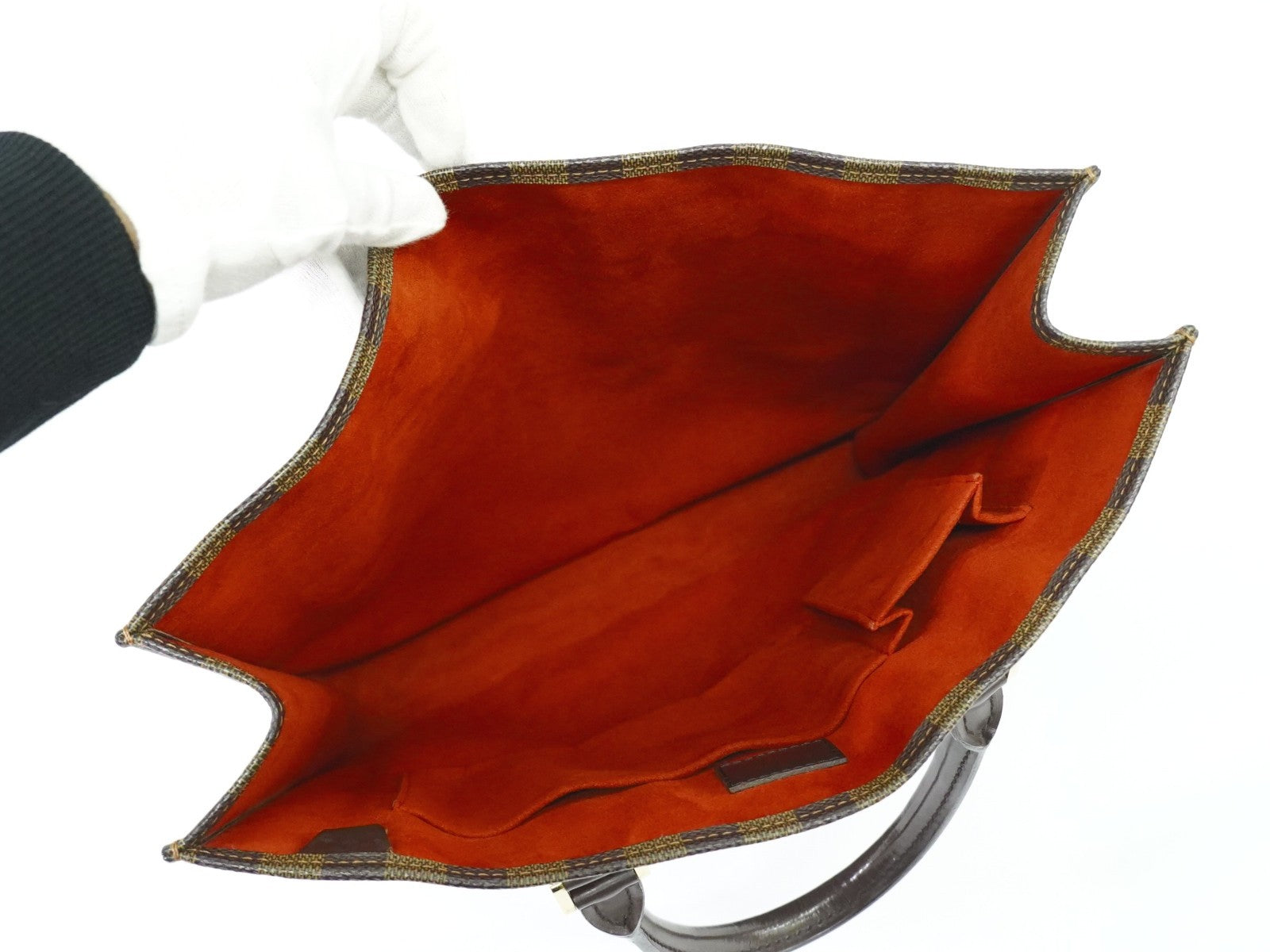 Louis Vuitton Sac Plat Bag Monogram Canvas, BROWN, CANVAS, Tote bag