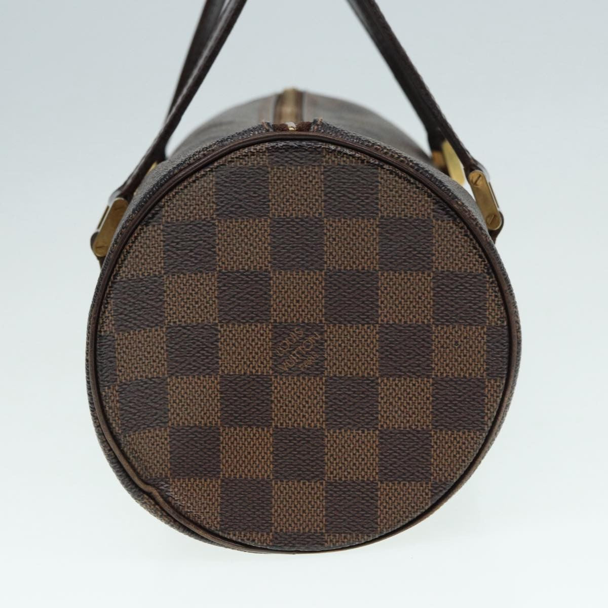 Louis Vuitton Papillon Handbag Damier, BROWN, CANVAS, Handbag