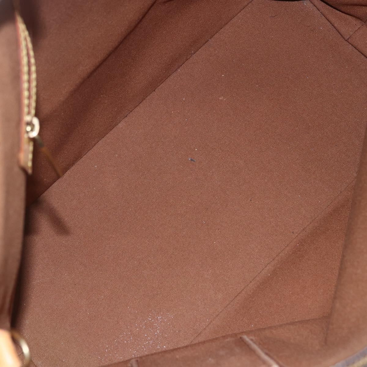 Louis Vuitton Cabas Mezzo Monogram Canvas, BROWN, CANVAS, Tote bag