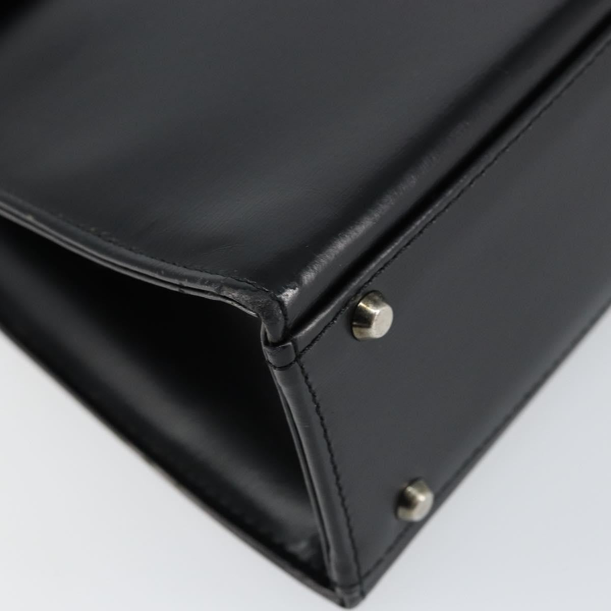 Givenchy Twist lock top handle bag Leather, BLACK, LEATHER, Handbag