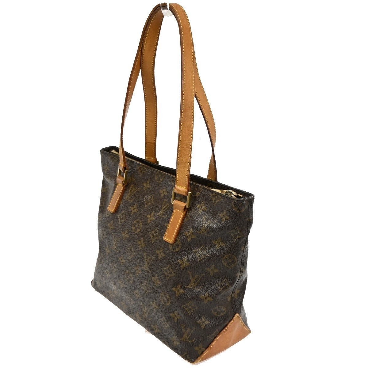 Louis Vuitton Cabas Piano Monogram Canvas, BROWN, CANVAS, Shoulder bag