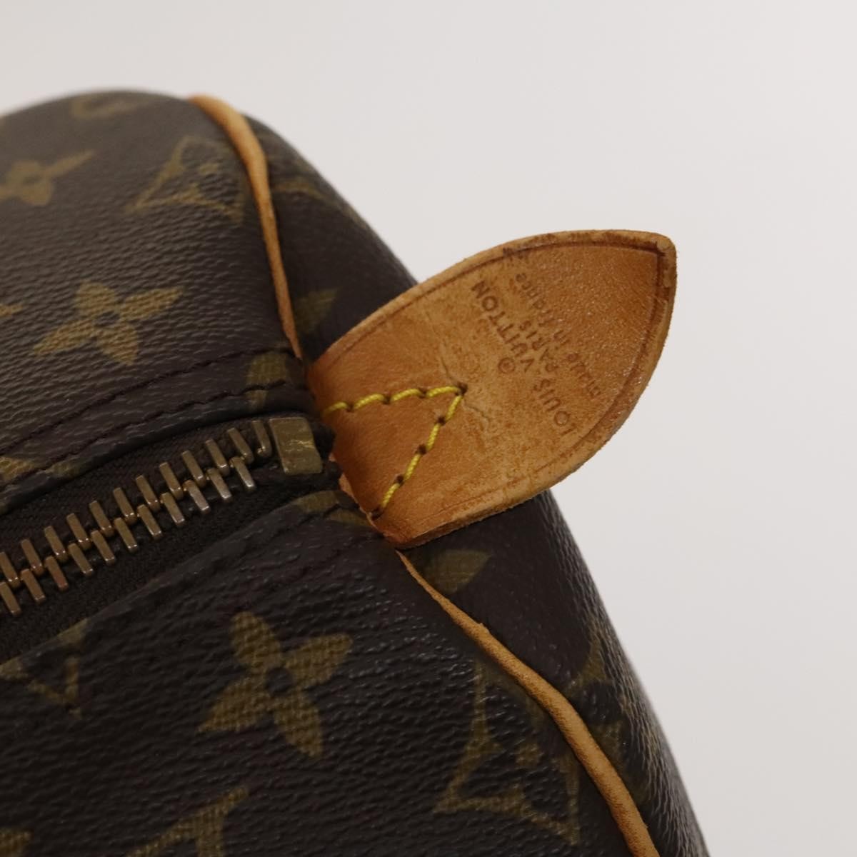 Louis Vuitton Keepall Bag Monogram Canvas, BROWN, CANVAS, Travel bag