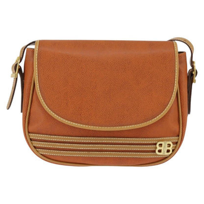 Balenciaga Shoulder Bag Leather, ORANGE, LEATHER, Shoulder bag