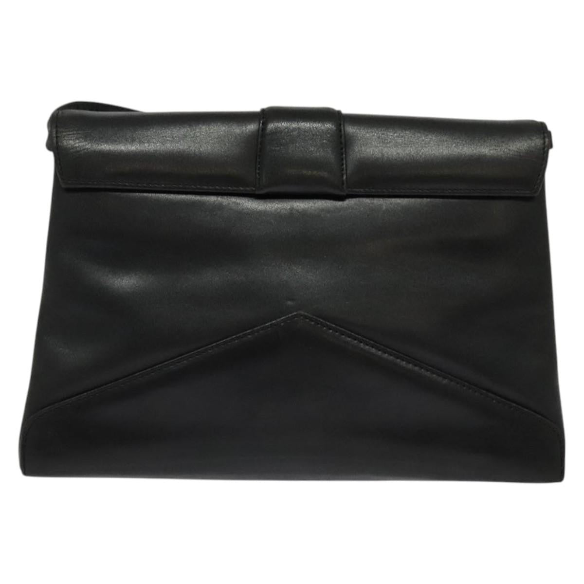 Givenchy Shoulder Bag Leather, BLACK, LEATHER, Shoulder bag