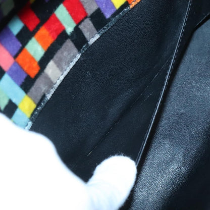 Chanel Chocolate Bar Medallion Flap Bag Quilted Calfskin, MULTICOLOUR, VELVET, Handbag