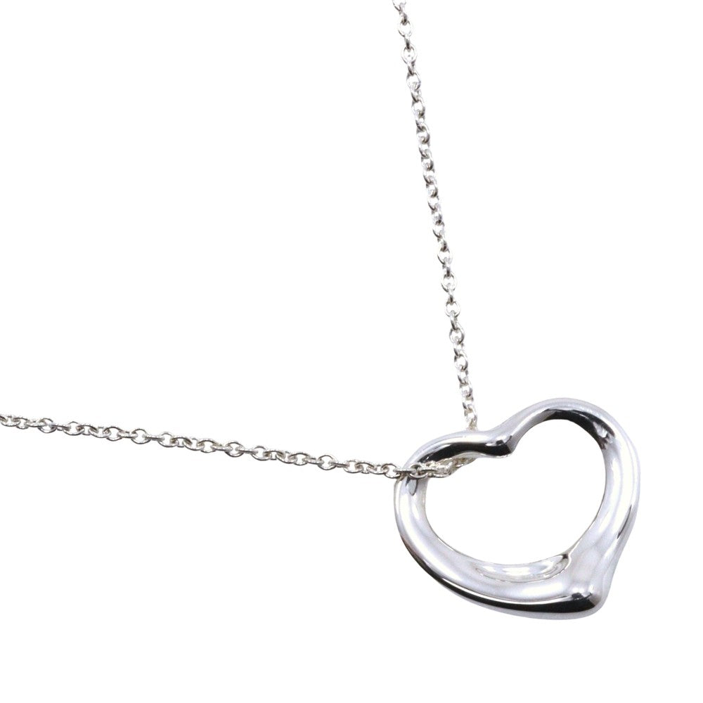 Tiffany & Co. Elsa Peretti Open Heart Pendant Silver 925, SILVER, SILVER, Pendant & Charms