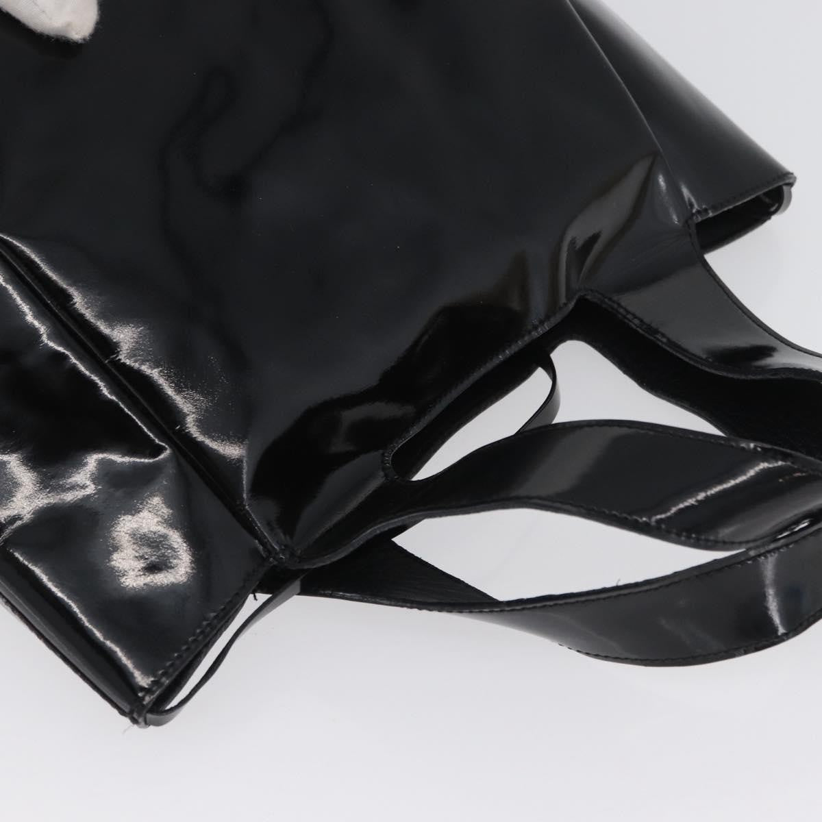 Prada Vintage Handbag Patent leather, BLACK, PATENT_LEATHER, Handbag