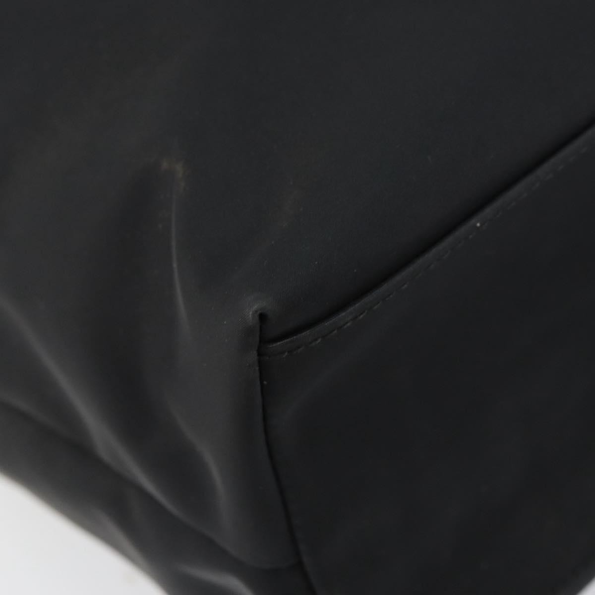 Salvatore Ferragamo Gancini Tote Nylon, BLACK, NYLON, Tote bag