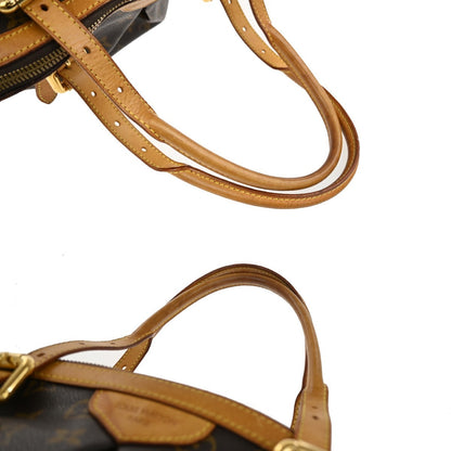 Louis Vuitton Tivoli Handbag Monogram Canvas, BROWN, CANVAS, Shoulder bag