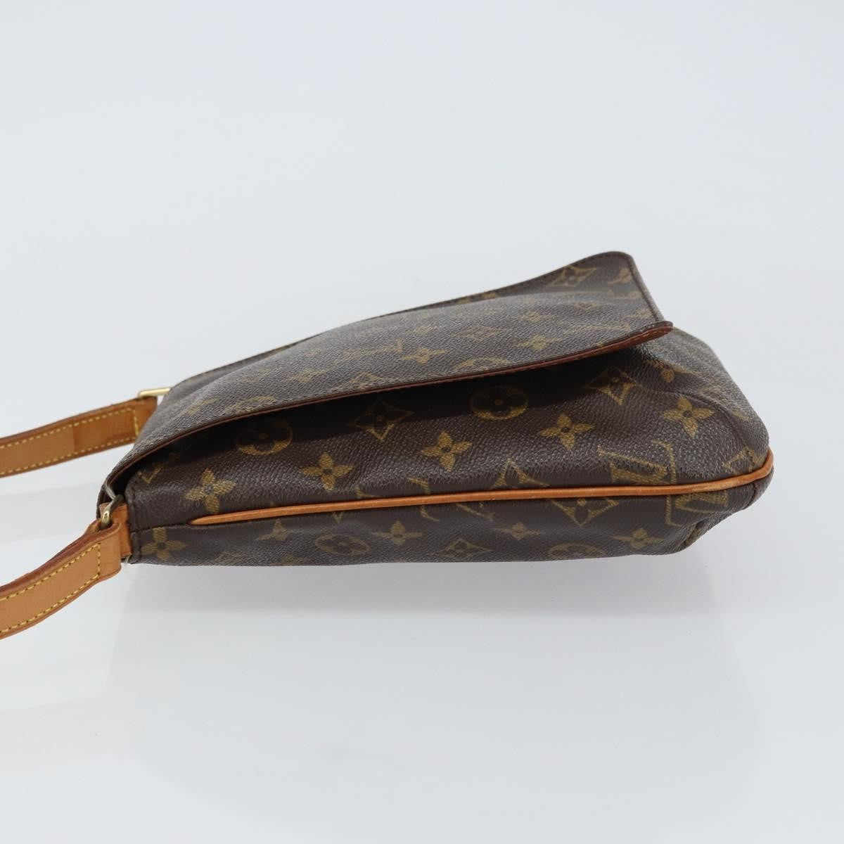 Louis Vuitton Musette Salsa Handbag Monogram Canvas, BROWN, CANVAS, Shoulder bag