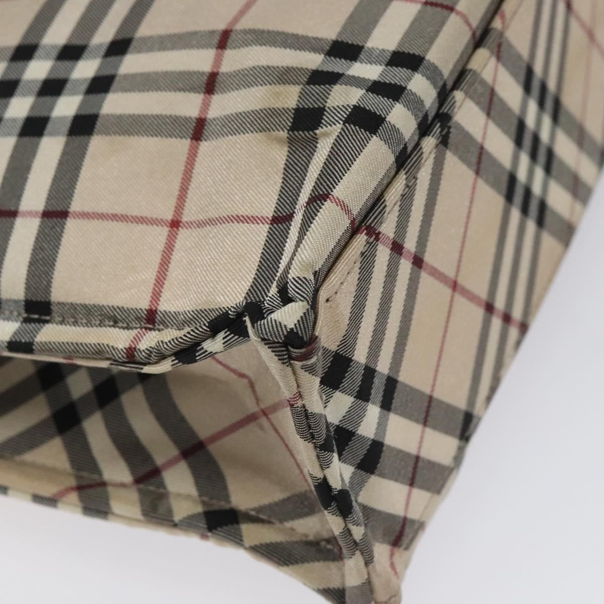 Burberry Blue Label Tote Bag Nylon, SILVER, NYLON, Tote bag