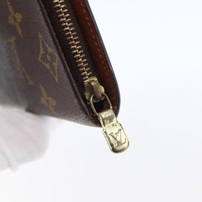 Louis Vuitton Zippy wallet Canvas, BROWN, CANVAS, Wallets