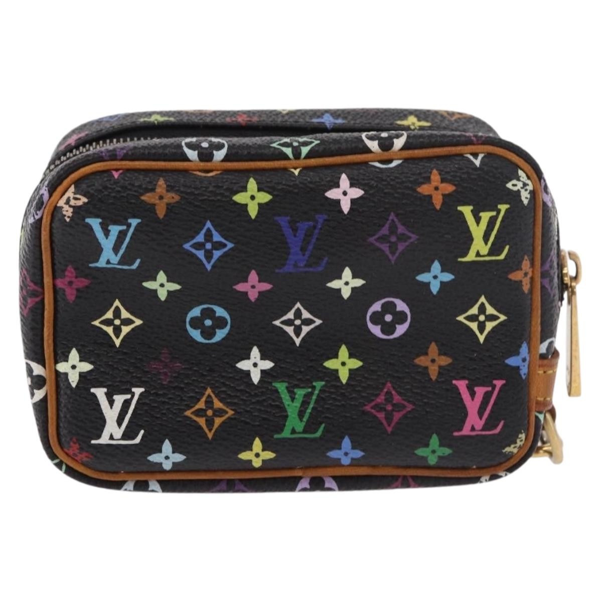 Louis Vuitton Wapity Trousse Pouch Monogram Multicolor, Multicolour, Canvas, Clutch