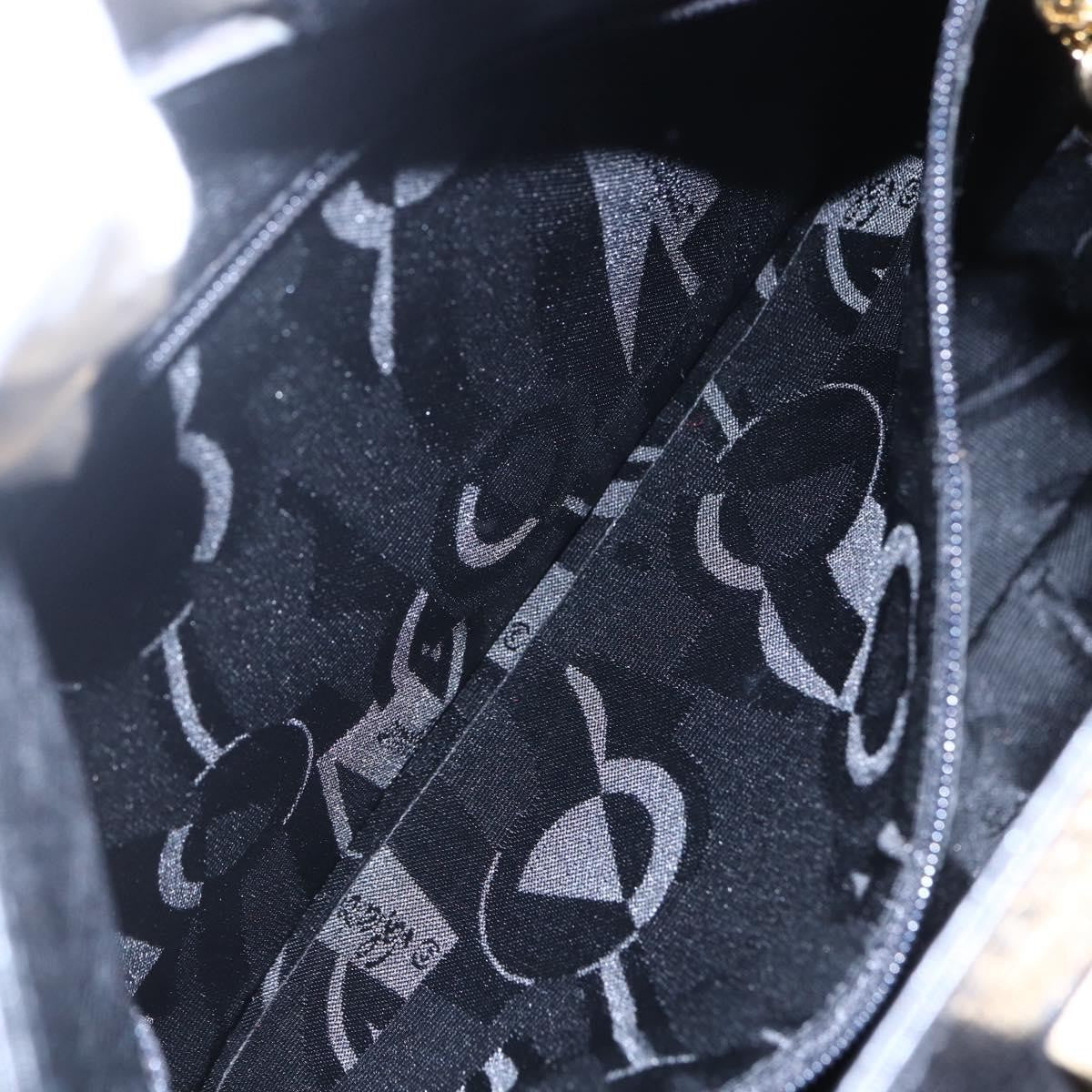 Salvatore Ferragamo Gancini Shoulder Bag Leather, BLACK, LEATHER, Shoulder bag