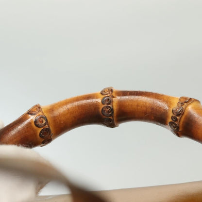 Gucci Vintage Bamboo Backpack Patent, GOLD, PATENT_LEATHER, Backpack