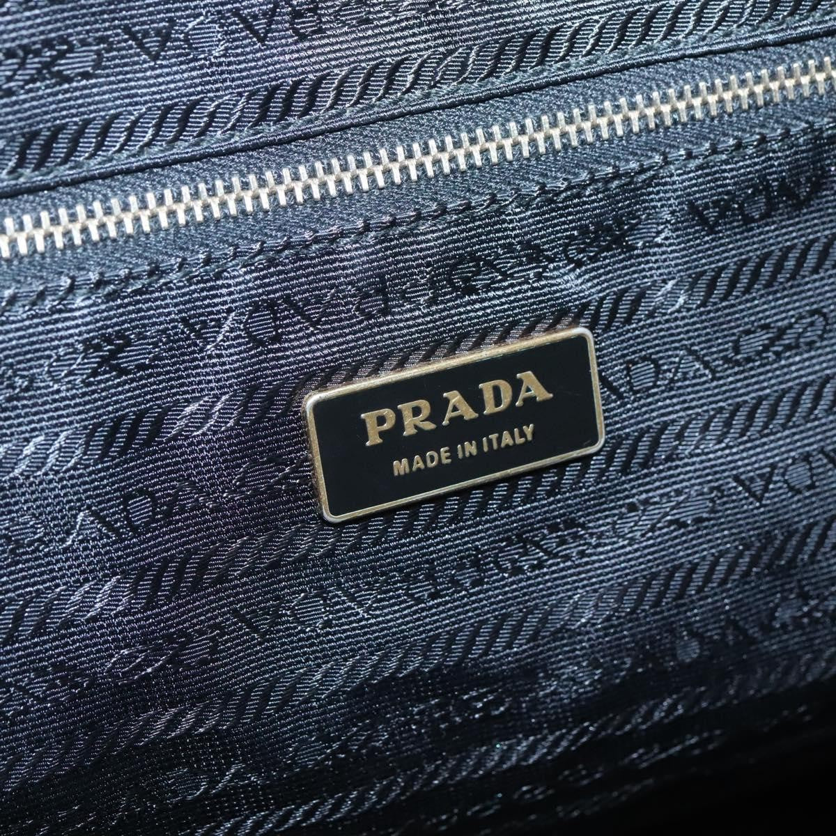Prada Vintage Handbag Tessuto, BLACK, NYLON, Handbag