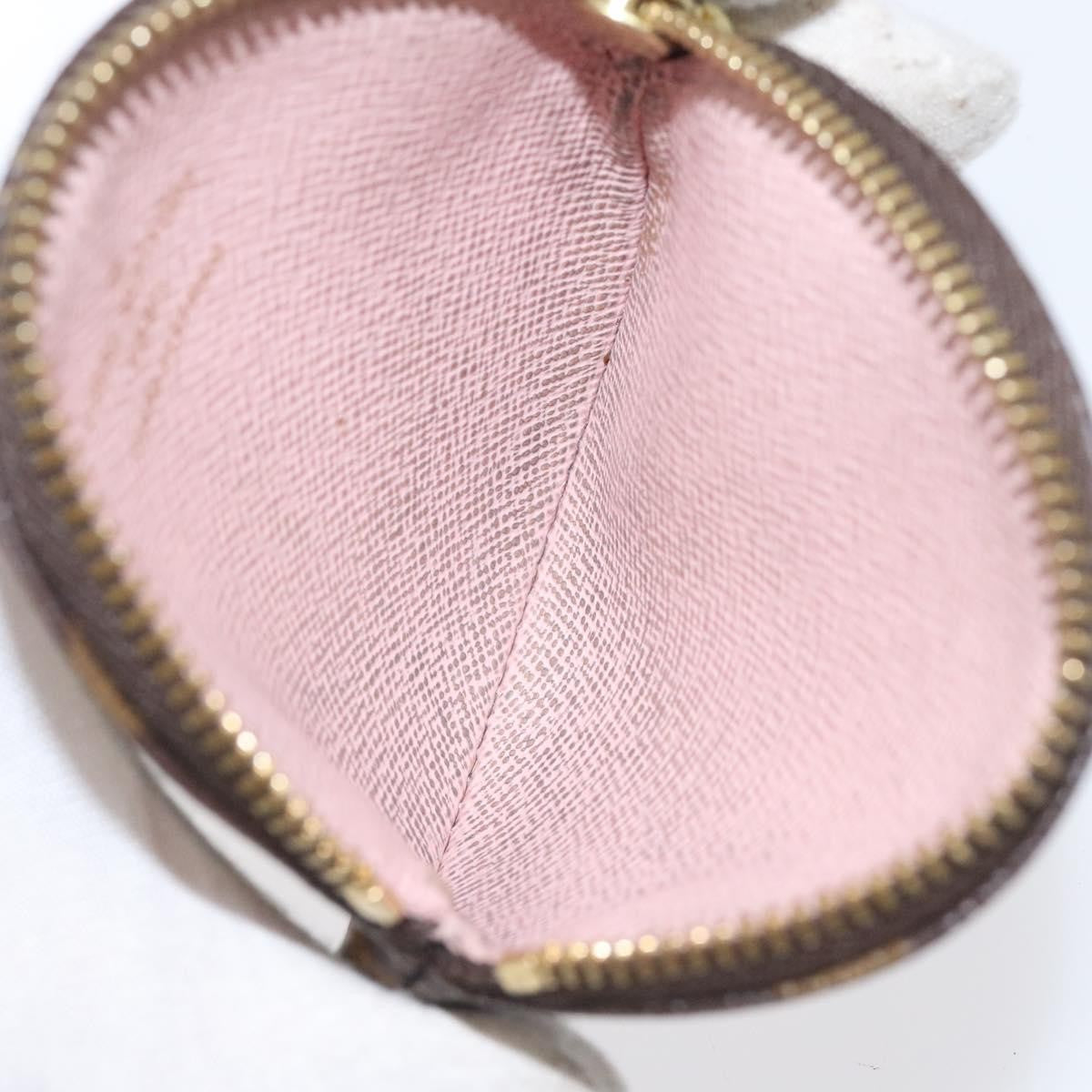 Louis Vuitton Round Coin Purse Limited Edition Monogram Canvas, BROWN, CANVAS, Wallets