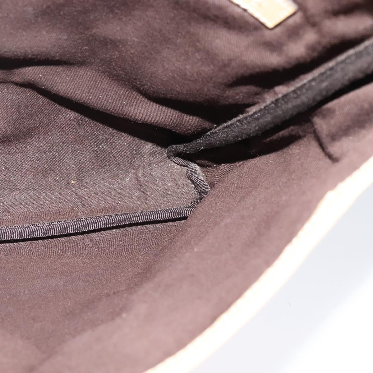 Gucci Flap Messenger GG Coated Canvas, BEIGE, PVC, Shoulder bag