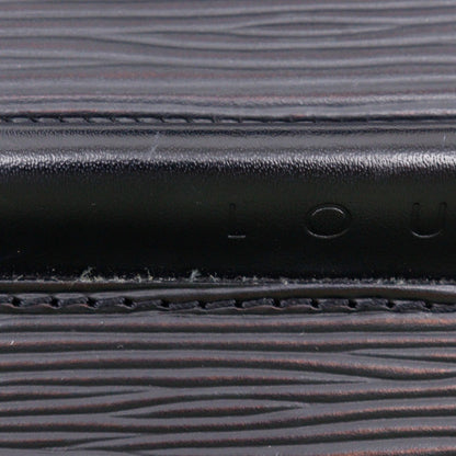 Louis Vuitton Dinard Handbag Epi Leather, BLACK, LEATHER, Shoulder bag