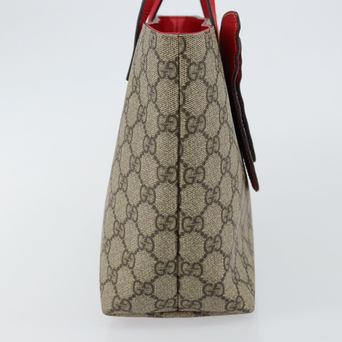 Gucci Children's tote with rainbow butterfly Canvas, BEIGE, PVC, Tote bag