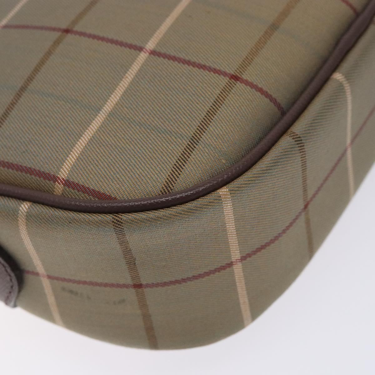 Burberry Nova check Pochette Canvas, BEIGE, CANVAS, Clutche & pouche