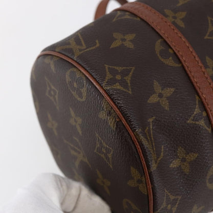 Louis Vuitton Papillon Handbag Monogram Canvas, BROWN, CANVAS, Handbag
