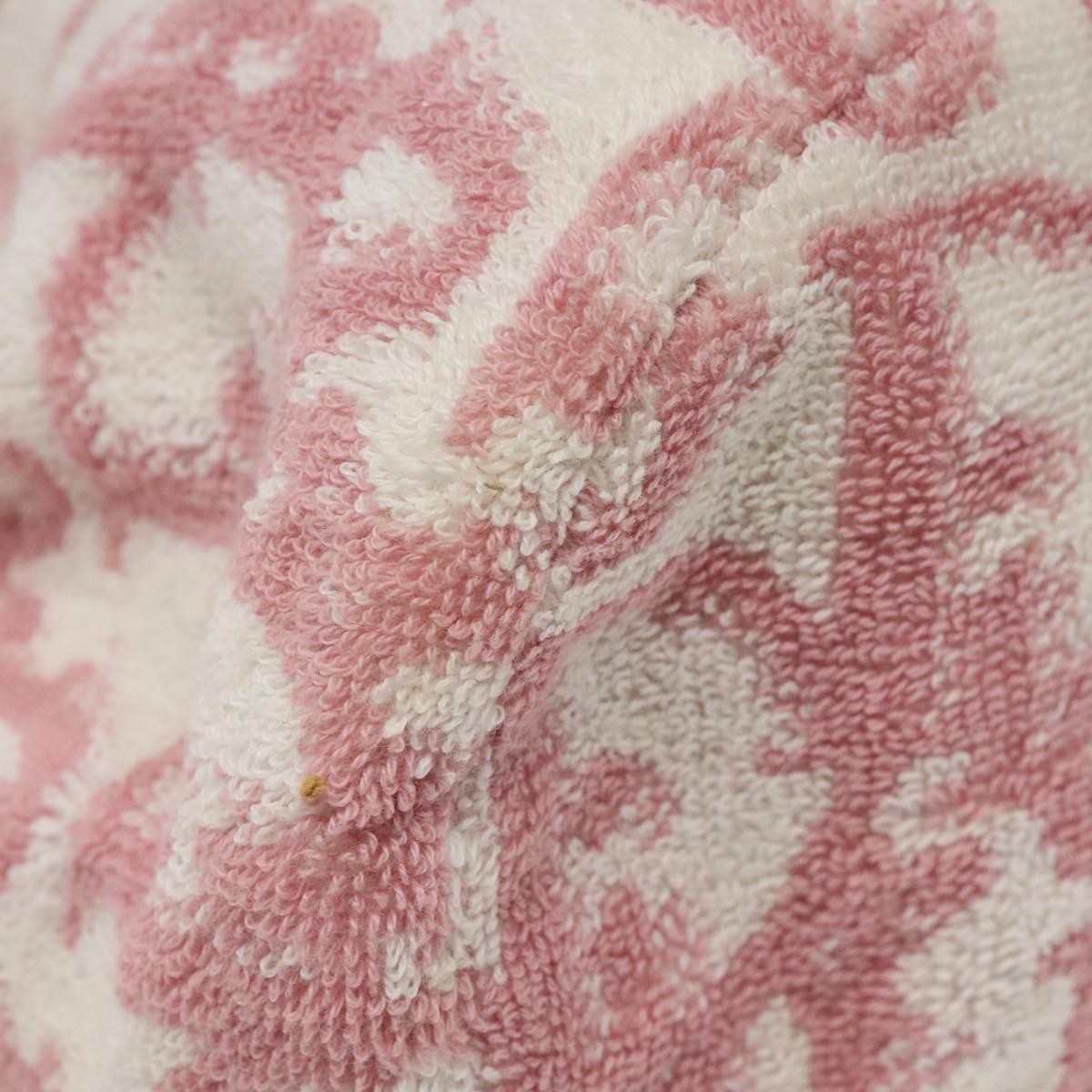 Christian Dior Vintage Trotter Pouch Pile, PINK, COTTON, Clutche & pouche