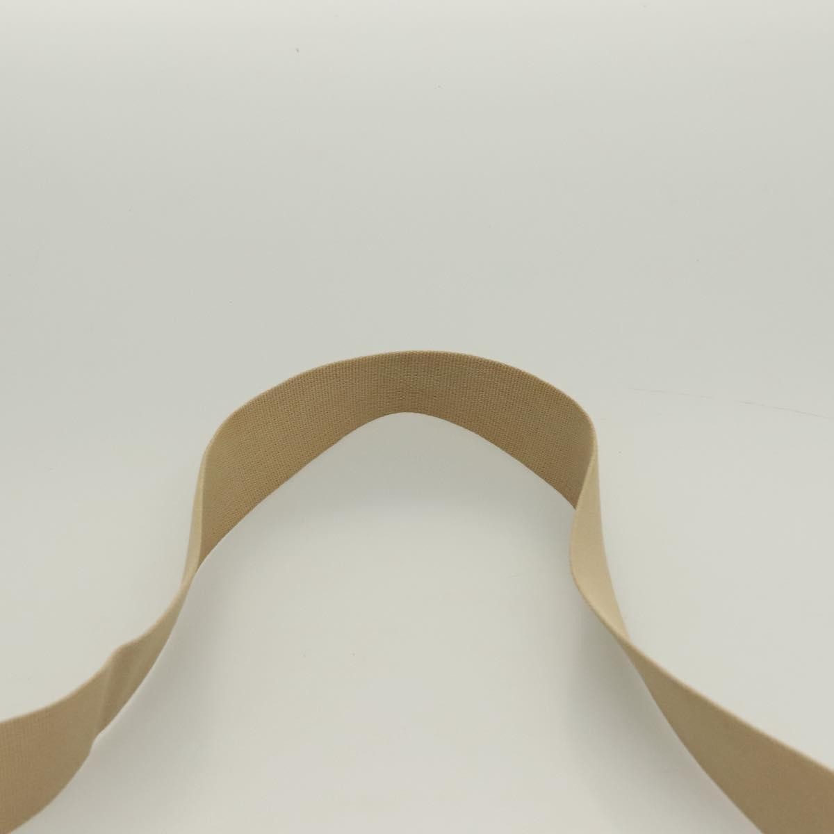 Celine Vintage Macadam Shoulder Bag Canvas and Leather, BEIGE, CANVAS, Shoulder bag