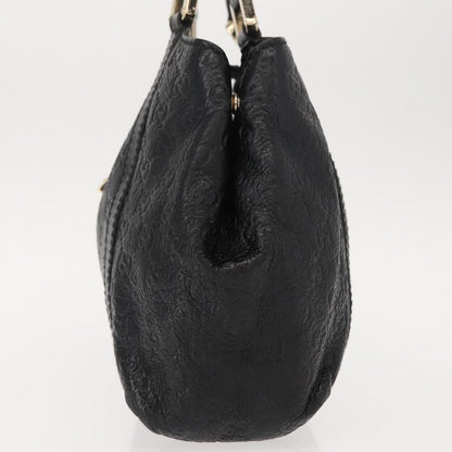 Gucci New Ladies Web Hobo Guccissima Leather, BLACK, LEATHER, Handbag